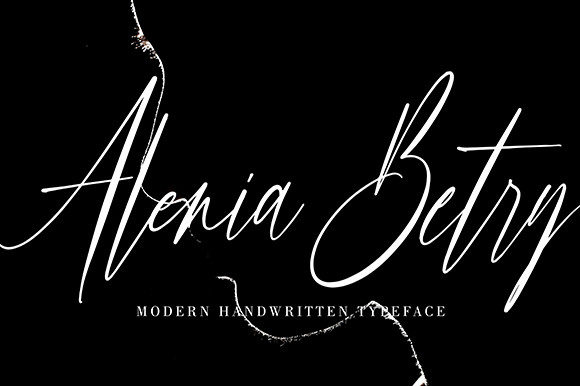 Alenia Betry: A Flowing Script for Creative Brands