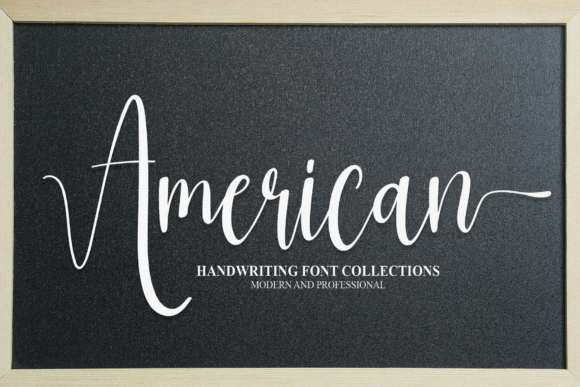 American Font: Modern Script for Web Design