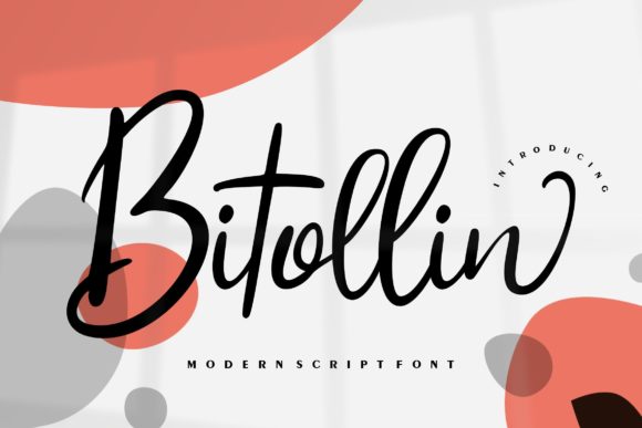 Bitollin: A Handwritten Font for Web Design