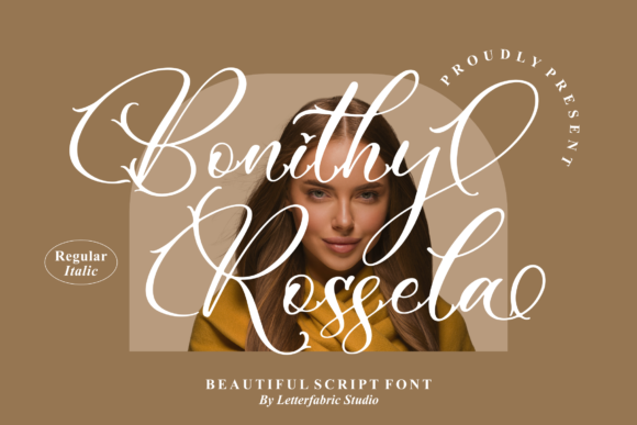 Bonithy Rossela: A Script Font for Creative Projects