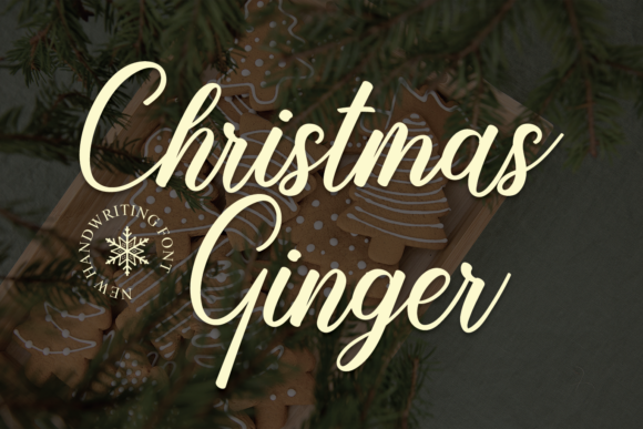 Christmas Ginger Font for Creative Projects