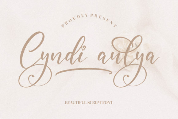 Cyndi Aulya Font for Web Design