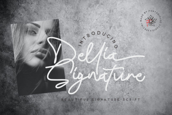 Dellia Signature: A Script Font for Real Projects