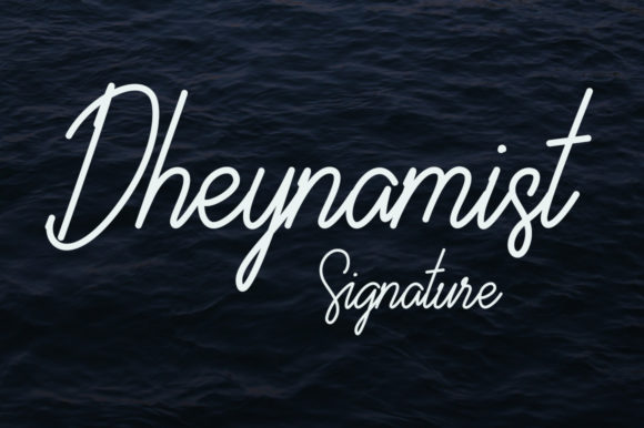 Dheynamist: A Script Font for Web Design