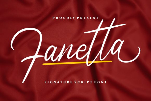 Fanetta: A Script Typeface for Web Design