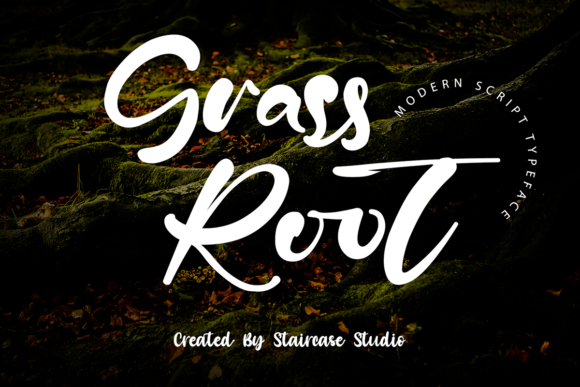 Grass Root: A Script Font for Creative Projects