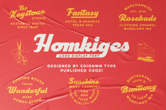 Homkiges: A Font Collection for Creative Expression