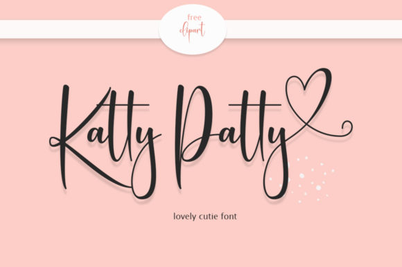 Katty Patty Font for Creative Projects