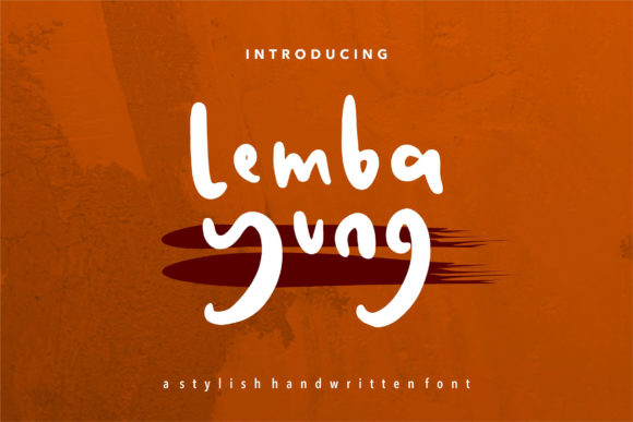 Lembayung: A Stylish Script Font