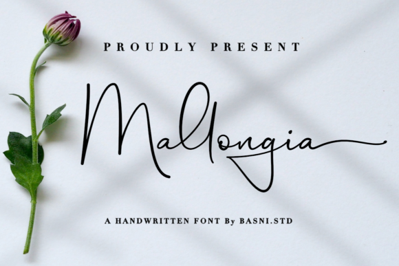 Mallongia: A Modern Handwritten Font