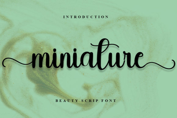 Miniature: A Stylish Handwritten Font