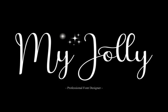 My Jolly Font: Elegant Script for Editorial Design