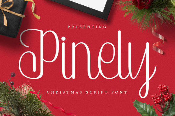 Pinely: A Handwritten Font for Web Design