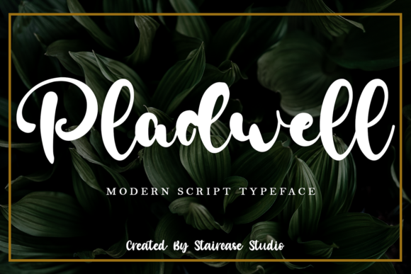 Pladwell: A Bold Handwritten Font for Branding