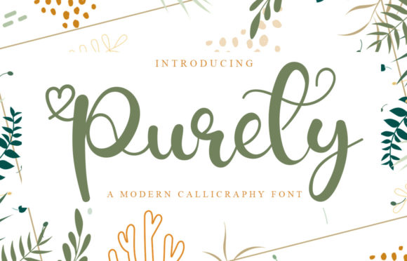 Purety: A Sweet Script Font