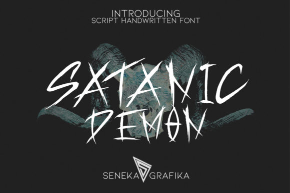 Satanic Demon Font: Bold and Unapologetic