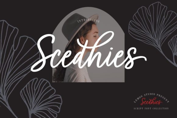 Scedhies: Stylish Script Font