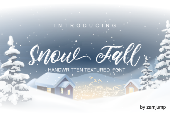 Snow Fall: A Flowing Handwritten Font