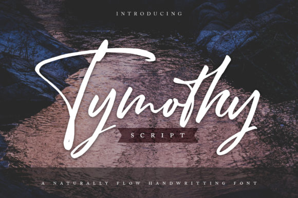 Tymothy: A Handwritten Font for Editorial Design