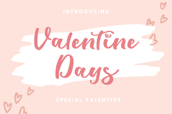 Valentine Days: A Luxurious Script Font