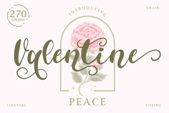 Valentine Peace Font Review